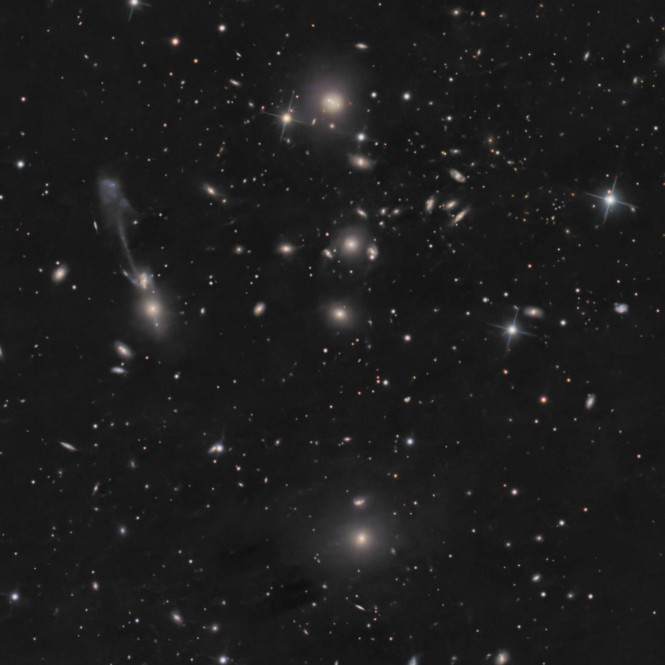 Abell1185 & Arp105 / NGC3561 The Guitar