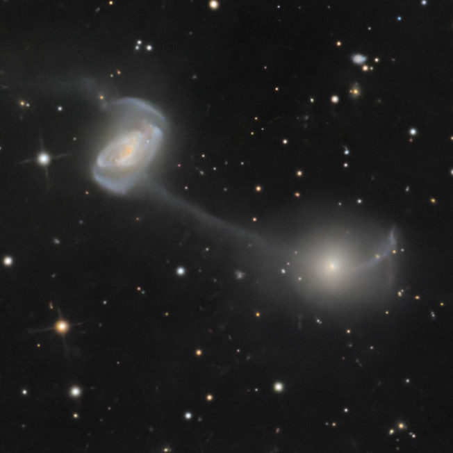 Arp104 (NGC5216 & 5218) Detail