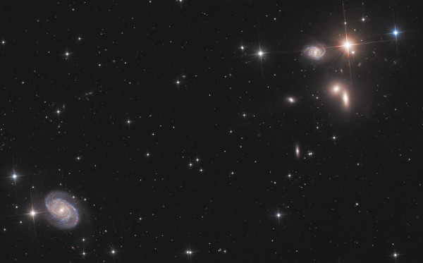 NGC 5371 und Hickson 68