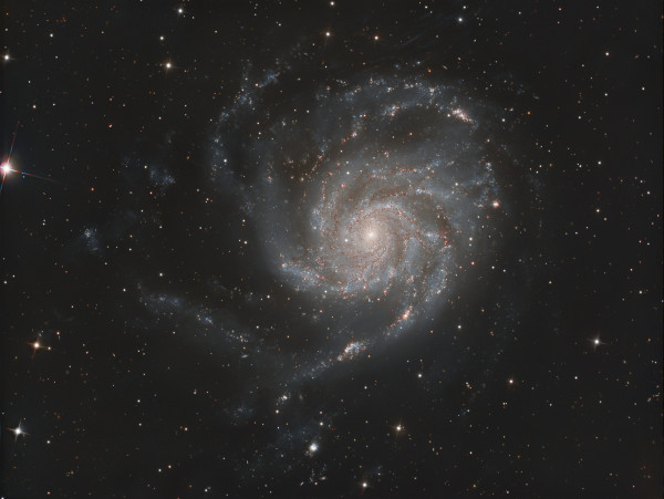 M 101 Feuerradgalaxie