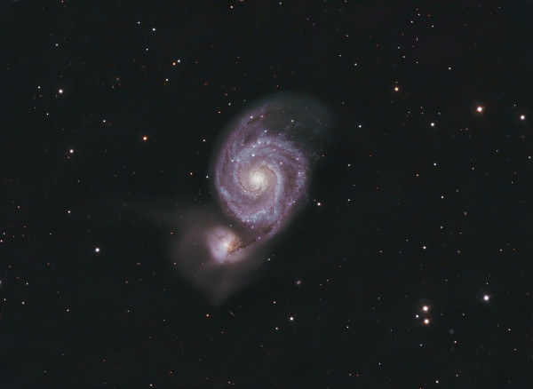 M 51 Strudelgalaxie