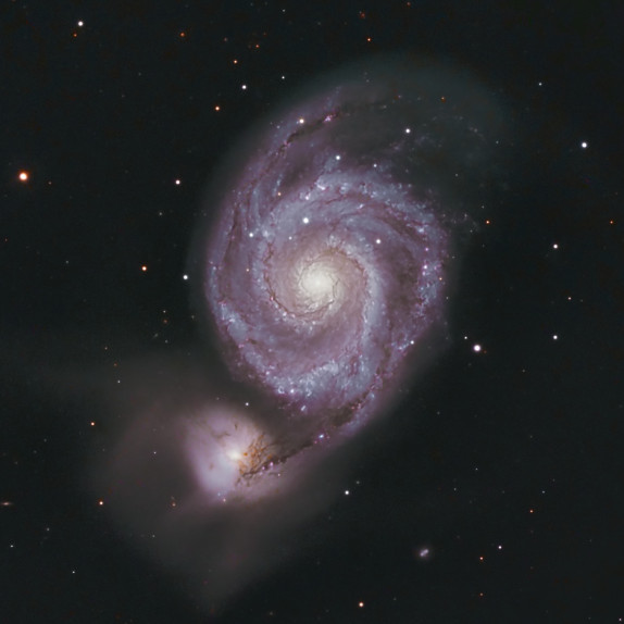 M51 Strudelgalaxie