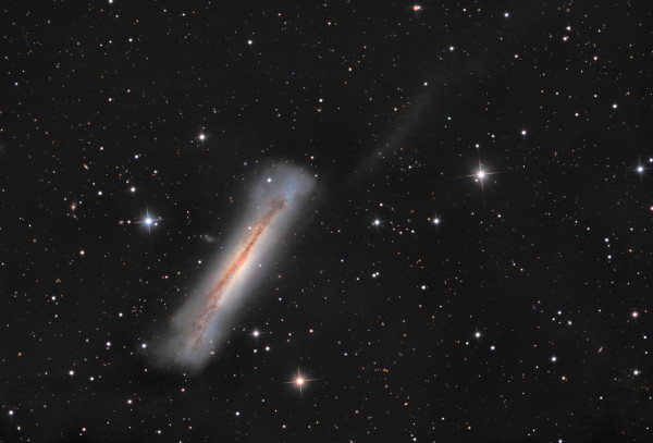 NGC 3628 Hamburgergalaxie