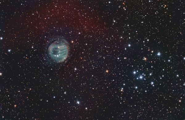 Sh2-200 & Collinder 36