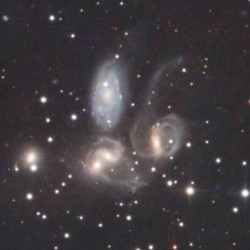 Stephans Quintett (Ausschnitt)