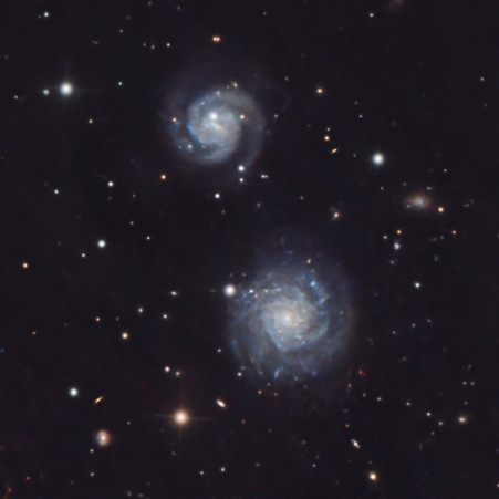NGC4410 A-D, NGC4411 A+B, Abell1541